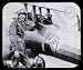 Eddie Rickenbacker with Nieuport 28 Mouse Pad Image