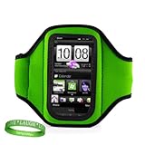 Elegant OEM VG Brand (GREEN) Armband with Sweat Resistant lining for HTC Dr ....