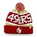 '47 San Francisco 49ers Vintage Gold Calgary Cuffed Pom Knit Beanie Hat/Cap