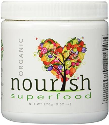 Nourish Green Superfood Powder. Best tasting smoothie ready blend for women and men's health. Complete nutrition. Mix of 15 most amazing raw optimum nutritional super green foods on planet earth.