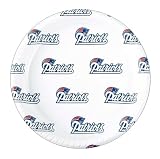 New England Patriots 10 inch Reusable Plastic Plates