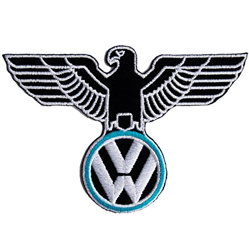 VW Volkswagen German Bundesadler Eagle EMBROIDERED IRON ON PATCHES Jacket Shirt # WITH FREE GIFT