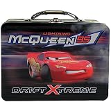 Disney Pixar Cars - Tin Lunch Box [ Black with Lightning Mcqueen ]