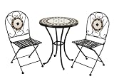 Mosaic Bistro 3 Piece Dining Set Each Set Individually Made
