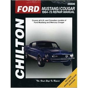 Ford: Mustang/Cougar 1964-73 (Chilton Automotive Books) (Paperback)
