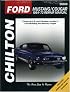 Ford: Mustang/Cougar 1964-73 (Chilton Automotive Books)