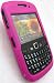 EMARTBUY HOT PINK HYBRID PROTECTION CASE/COVER/SKIN FOR BLACKBERRY 8520 CURVE GEMINI