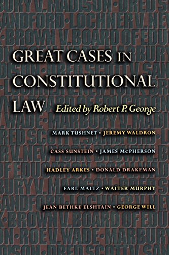 Great Cases in Constitutional Law (New Forum Books)