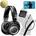 Audio-Technica ATH-M50 Studio Reference Headphones (Coiled Wire) w$25.00 iTunes Card