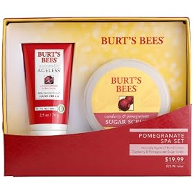 Burt's Bees Pomegranate Spa Set