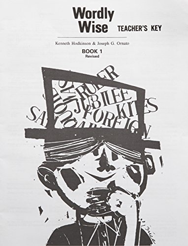 Wordly Wise: Book 1 Revised, Teacher's Key
