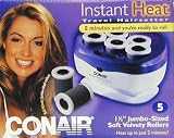 Conair Instant Heat Rollers Travel 5 Jumbo (Case of 6)