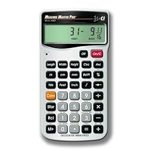 Calculated Industries 4020 Measure Master Pro Measurement Conversion Calculator