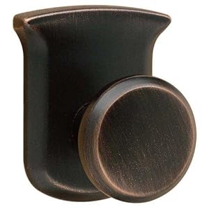 Half Dummy Knob in Distressed Venetian Bronze