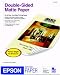 Epson Premium Presentation Paper MATTE (8.5x11 Inches, Double-sided, 50 Sheets) (S041568)