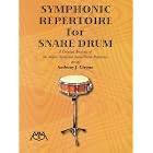 Buy SYMPHONIC REPERTOIRE FOR SNARE DRUM by CIRONE ANTHO