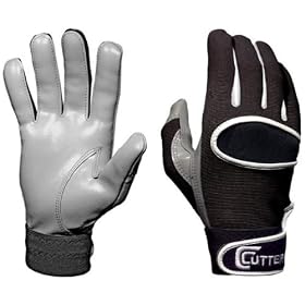 <b>Original C-TACK Football Receiver Gloves - Color: Black,Size: Youth L</b>