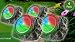 4 X SOLAR POWER MULTI COLOURED LED ROCK LIGHTS