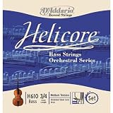 Helicore Double Bass Hybrid 3/4 Medium