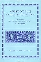 Ethica Nicomachea (Oxford Classical Texts Ser)