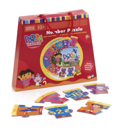 Dora the Explorer - Number Puzzle