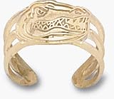 Florida Gators Toe Ring -14K/10K, Stainless Steel or Gold Plated