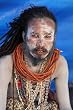 Photographic Posters Indian Sadhu Wearing Rudarksha Necklaces