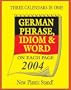 2004 German Phrase, Idiom & Word Calendar