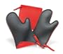 Duncan Euro Design 2-Piece Mitt and Hot Pad Set, Red