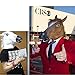 2015 Novelty Creepy Horse halloween mask extremely funny jokes masquerade scary masks latex Rubber Costume Theater Prop Party
