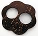 Sarong Tie, Coconut Shell - Flower