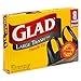 Health & Personal Care : Glad Large Trash Bags, 30 Gallon 8 bags