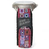 THE BAND 20mm STANDARD - Uhrenarmband Stoff, Farbe:Calamari