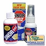 SnorEnz Snoring Relief Spray Combo  2oz Spray & 4oz Refill