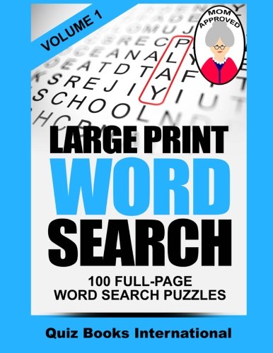 large print word search volume 1