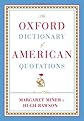 The Oxford Dictionary of American Quotations
