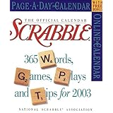 the official scrabble calendar
