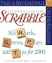 The Official Scrabble Page-A-Day Calendar 2003