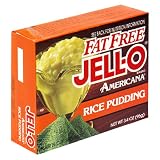Jell-O Cook & Serve Fat Free Rice Pudding, 3.4-Ounce Boxes (Pack of 24)