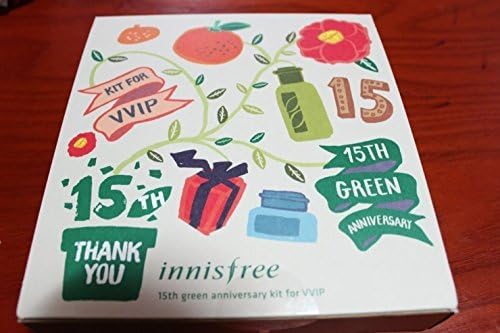 Innsfree 15the Green Anniversary VVIP Kit 5 Items