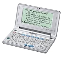 Sharp PWE300 Electronic Dictionary, Thesaurus, Crossword Dictionary and Puzzle Solver