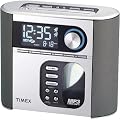 Timex T617S Nature Sounds Auto Set CD Clock Radio with Smart Knob Tuning and MP3 Line In (Silver)