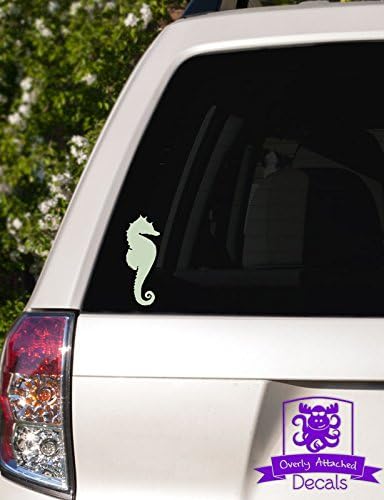 Seahorse Car Specialty Vinyl Decal - Glow-in-the-Dark