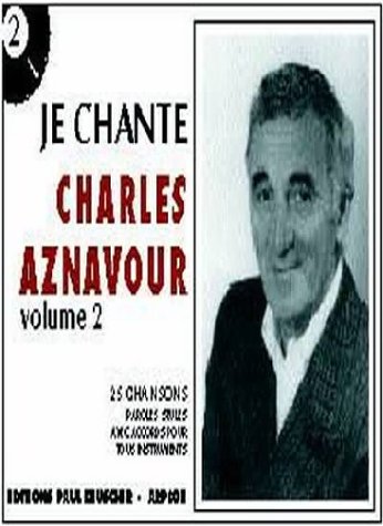 PAUL BEUSCHER PUBLICATIONS Aznavour je chante aznavour vol 2