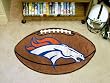 Denver Broncos 22"x35" Football Floor Mat (Rug)