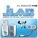 JLab Audio BFW01 B-Flex Hi-Fi Stereo USB Laptop Speaker (White)