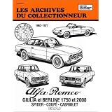 Alfa Romeo Giulia 1600-1750-2000 (1962-1977) N  36par Etai