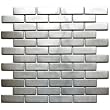 Stainless Steel Tiles Earthworks Metal Mosaic Series Brick Mosaic