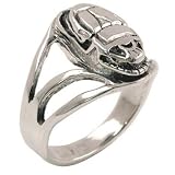 Egyptian Scarab - Silver Ring