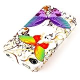 511PTk3RwLL. SL160  Verizon network Apple iPhone 4g Special White Abstract Butterfly Art Case Hard Cover for iPhone 4 Snap on Case for Apple iPhone 4 4th generation  + White Earbuds + Live * Laugh * Love Vangoddy Wrist Band!!!
